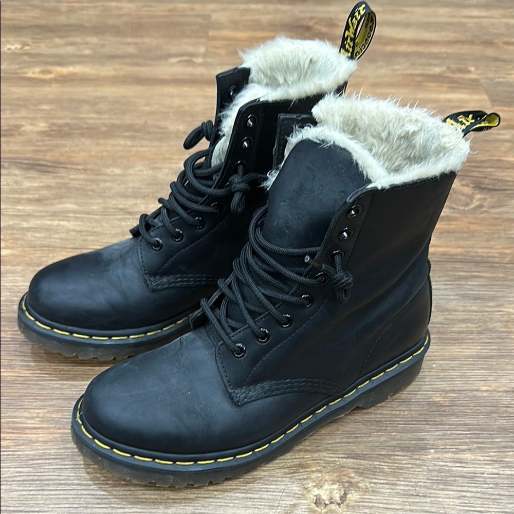 Doc Marten Fur-Lined Boots